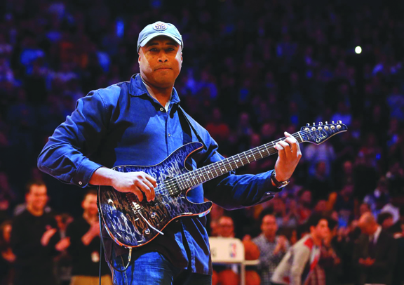 Former New York Yankee and Latin Grammy-nominated jazz guitarist Bernie  Williams at The Ridgefield Playhouse, outdoor concert on Aug. 29 benefits  Pulmonary Fibrosis Foundation