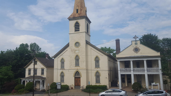 Immanuel Evangelical Lutheran Church in Kingston, New York was awarded a Conservancy Grant of $10,000 to help fund asbestos removal and roof replacement at the attached education wing.