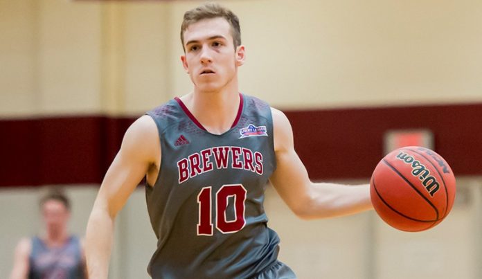 Alex Seff paced the Brewers across the board with 15 points, eight rebounds and three assists.