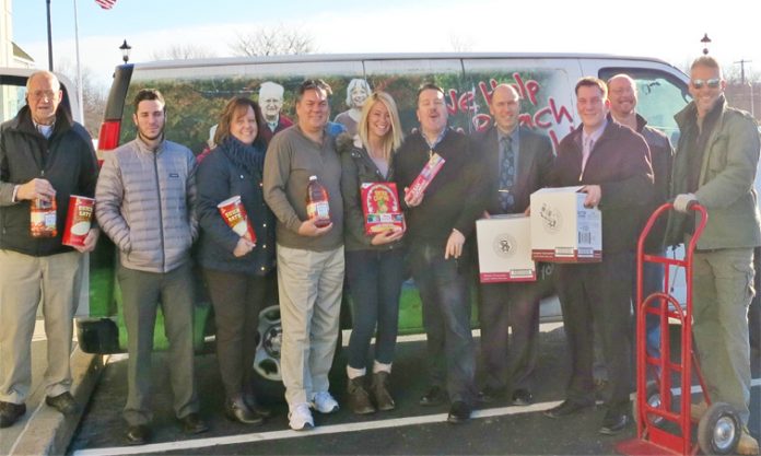 The Walden Savings Bank team delivered 1,191 pounds to food to the Food Bank of the Hudson Valley at its annual “Stuff the Van” event.
