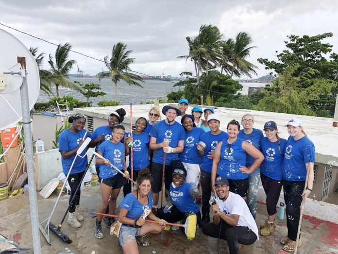 The Institute for Disaster Mental Health (IDMH) at SUNY New Paltz is leading a group of students and faculty working in San Juan, Puerto Rico, to repair and restore homes and infrastructure that were damaged by Hurricanes Irma and Maria in 2017.