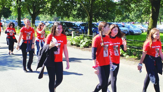 Nearly 1,000 Westchester area residents, including dozens of corporate and community teams, walked at the American Heart Association’s Heart Walk event.
