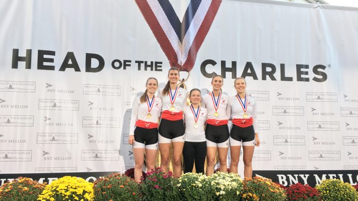 After a successful debut to their fall racing season at the Hadley Chase, the Marist women’s rowing team enjoyed an unprecedented day of racing at the Head of the Charles.