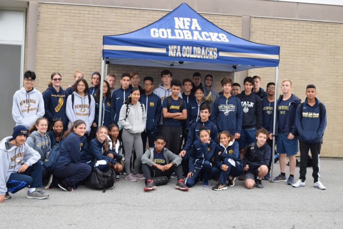 The Boys Varsity team, coached by Chris Marino, defeated Middletown, Kingston, and Pine Bush in recent dual meets and then went on to take first place in both the Lombardo Invitational in Saugerties on October 6th and the All Hallows Invitational at Van Cortlandt Park on October 12th.