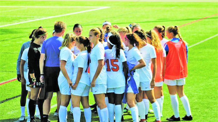 The SUNY New Paltz women’s soccer team put up an aggressive fight against Plattsburgh State Saturday, but ultimately fell to the Cardinals, 3-0.