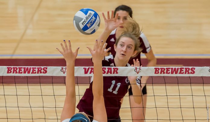 On Friday night, the Vassar College women's volleyball team's offense came to play.