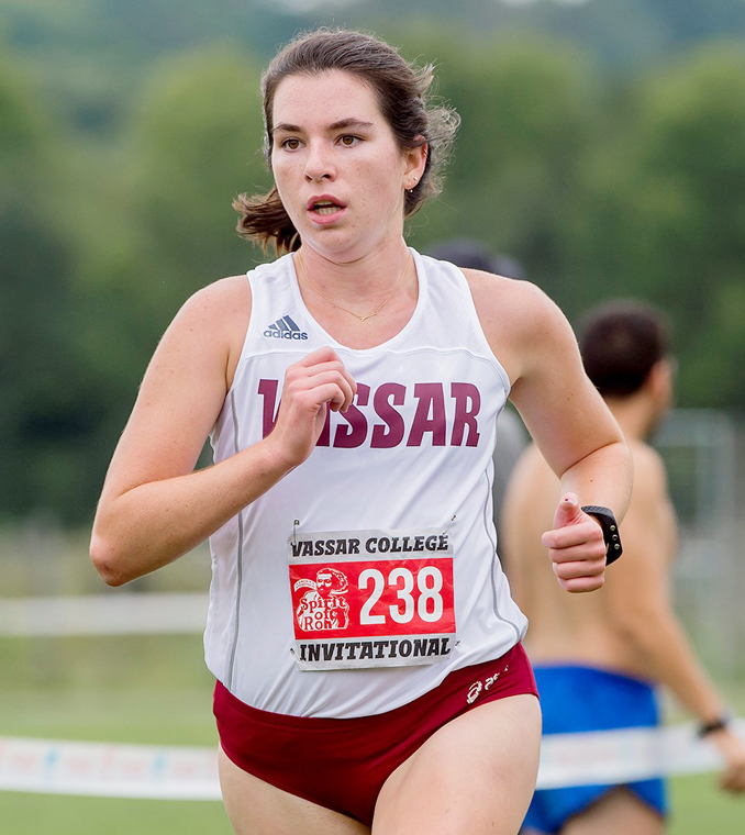 Vassar placed six runners in the top 10 to capture its second straight Seven Sisters crown on Sunday at Rose Tree Park.
