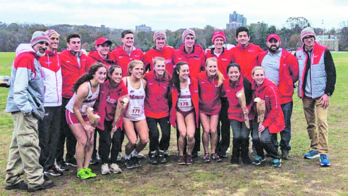 The men’s and women cross country teams performed well in their final race of the year at the ECAC/IC4A Cross country Championships this afternoon.