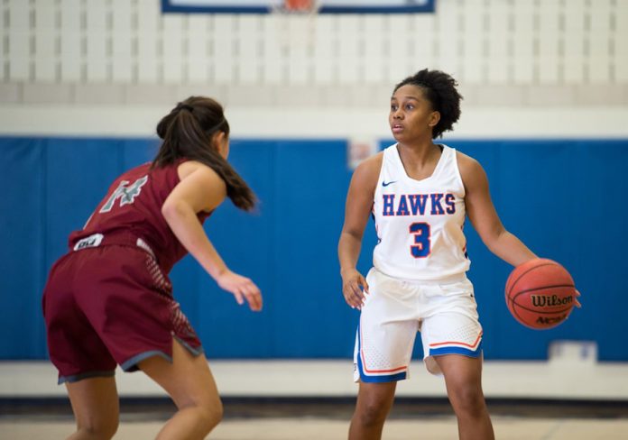 Senior guard Taylor Howell ended the night with 10 points, seven boards, two steals and a team-high nine assists.