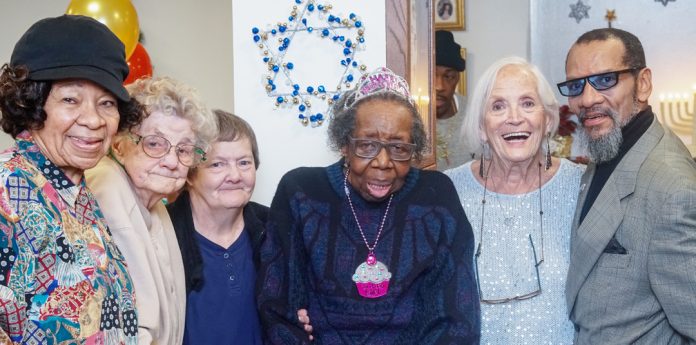 Ralph Carter visited Senior Residents & Guest at the Interfaith Towers in Poughkeepsie, New York to celebrated one of their residents, Connie Allen’s 90th Birthday.