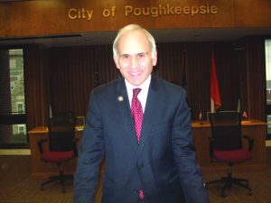 Jonathan Jacobson, the Freshman Assemblyman for the 104th District, hosted a swearing in ceremony on Sunday afternoon at the City of Poughkeepsie’s City Hall. The democrat lawyer Jacobson replaces the late Frank Skartados.