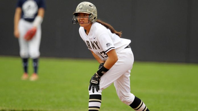 The Army West Point softball team dropped a 12-4 decision in its final game of the Mercer Invitational on Sunday.