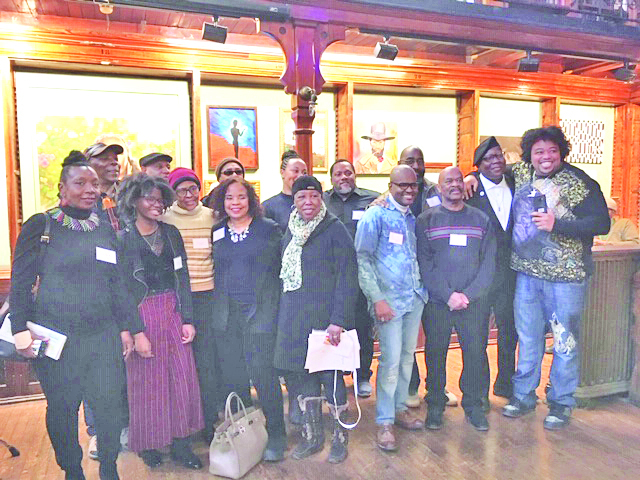 Saturday, at the Howland Cultural Center, 20 local artists took part in the Opening Reception of the 25th Annual African-American Art Exhibit, celebrating Black History Month. The Opening allowed artists to interact with guests about their art as well as enjoy musical entertainment and refreshments.