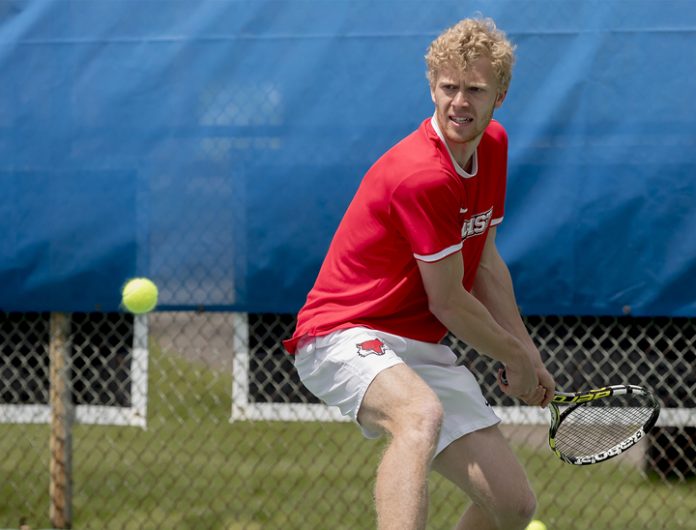 Marist men's tennis earned their first win of the season over Bucknell 5-2.