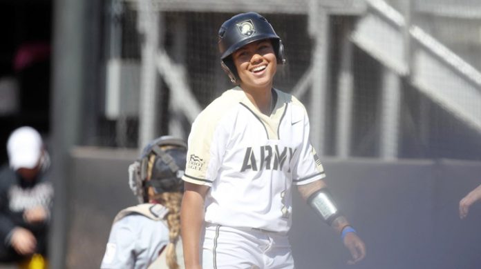Army Sophomore Taylor Drayton led the Black Knights with her third multi-hit effort of the weekend.