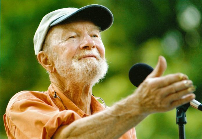 The Tompkins Corners Cultural Center will present our fourth annual Pete Seeger Festival to celebrate the musical and humanitarian legacy of our neighbor, mentor and friend - and his 100th birthday, which is on May 3rd. Photo: Karl Rabe