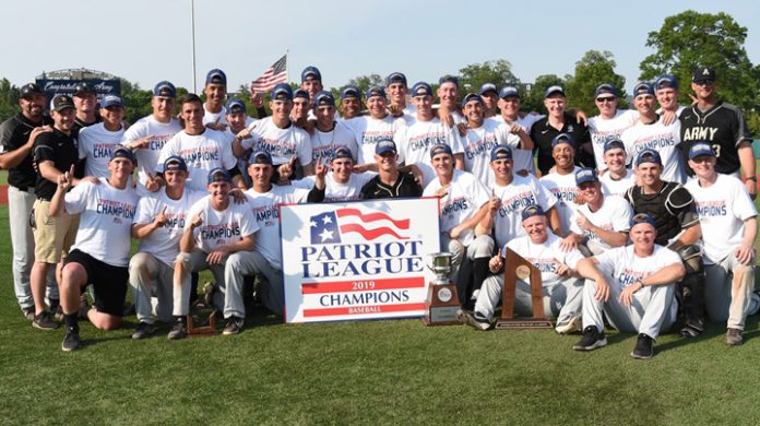 For the second-straight season the Army West Point baseball team was crowned Patriot League champions after defeating rival Navy, 4-3, Sunday afternoon.