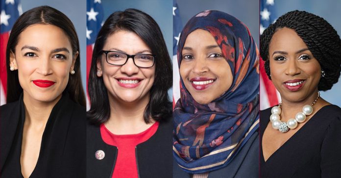 President Donald Trump went on a racist screed on Twitter and attacked Democratic congresswomen of color and their ancestry.
