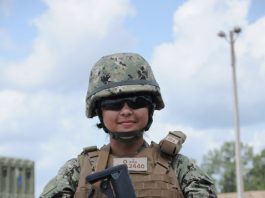 Acasio Margaux. Mass Communication Specialist 2nd Class Bradley Gee