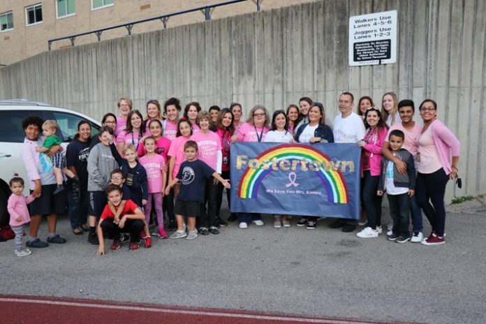 The Newburgh Enlarged City School District participated in a Pink Night celebration in honor of those who have battled cancer.