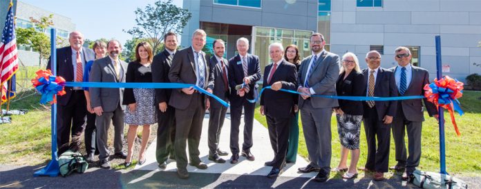 SUNY New Paltz celebrated the opening of the new Engineering Innovation Hub with a ribbon-cutting ceremony on Tuesday, September 17, 2019.