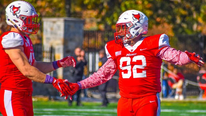 The Marist football team earned its second straight win on Saturday with a 37-27 triumph over Butler.