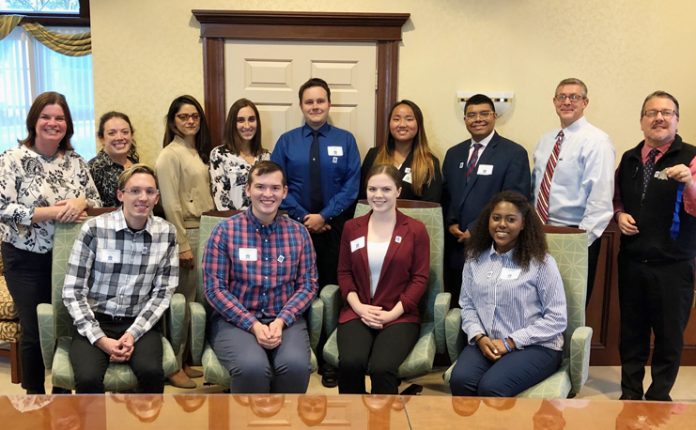 A new group of Mount Saint Mary College students were welcomed into the Walden Savings Bank Medici Program at a reception held in October.