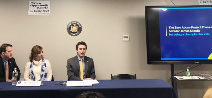 Senator James Skoufis (D-Hudson Valley) hosted a forum in the City of Newburgh about the Child Victims Act.