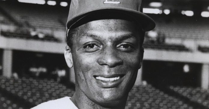 Professional baseball player Curt Flood. Photo: St. Louis Cardinals / Wikimedia Commons
