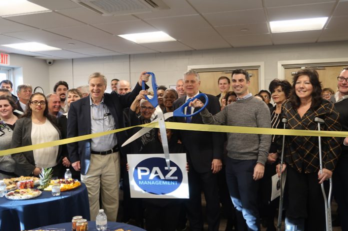 Commemorating the launch of a unique PILOT program at its affiliate, Dutchess Care Assisted Living in Poughkeepsie, NY, PAZ Management, Inc. teamed with the Dutchess County Regional Chamber of Commerce to host a ribbon cutting.