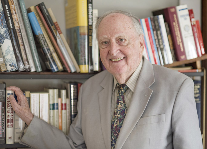 James Finn Cotter, longtime professor of English at Mount Saint Mary College, will be concluding his illustrious career at the college on August 7.