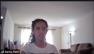 On October 23 and 24, the Hudson Valley Tech Festival, featuring the youth Hackathon, took place virtually. First Runner Up prize went to Jobs for You - A working prototype for providing job opportunities for low-wage workers.. It was built by Abhishree Verma - college student from India, and Aarna Patel, a 11 year old NECSD student (pictured above).