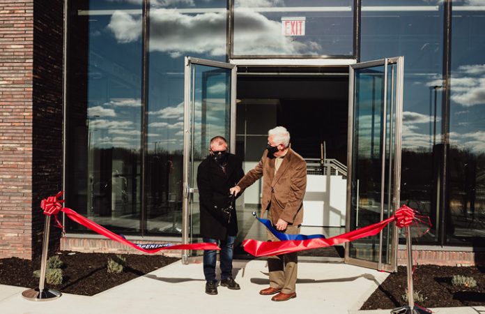 Tower Holdings Group, a leading, integrated developer, construction manager, specialist façade contractor, and materials supplier, celebrated its new logistics center with local officials at a ribbon-cutting event.