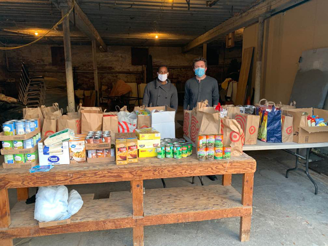 Senator James Skoufis (D-Hudson Valley) shared that his Thanksgiving basket drive, in partnership with RDM Ministries of Newburgh, secured hundreds of food items and monetary donations to help bring Thanksgiving meals to those in need in the City of Newburgh.