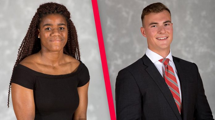 Trinasia Kennedy (women’s basketball) and Dmitrey Guenther (men’s rowing) have been named February’s Student-Athletes of the Month by Marist’s Center for Student-Athlete Enhancement.