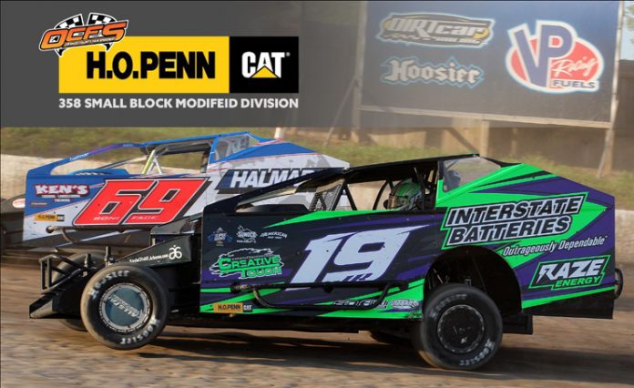 The fiercest competition on 4-wheels this summer is at Orange County Fair Speedway in the “H.O Penn 358 Small Block Modified” racing division!
