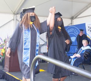 Mount Saint Mary College's 58th Commencement Exercises for the graduating Class of 2021 in Newburgh, NY on Friday, May 21, 2021. Hudson Valley Press/CHUCK STEWART, JR.
