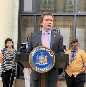 NY State Senator James Skoufis secured operational funding for the Newburgh LGBTQ+ Center totaling $96,000.