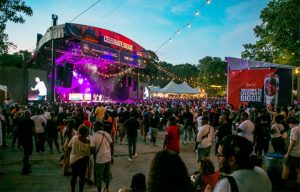 Budweiser Celebrate Biggie Concert in Prospect Park on August 19, 2021. Photo: Kevin Condon