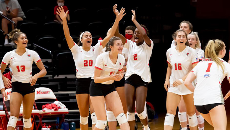 Marist Red Foxes Sweep Manhattan For First MAAC Win - Hudson Valley Press
