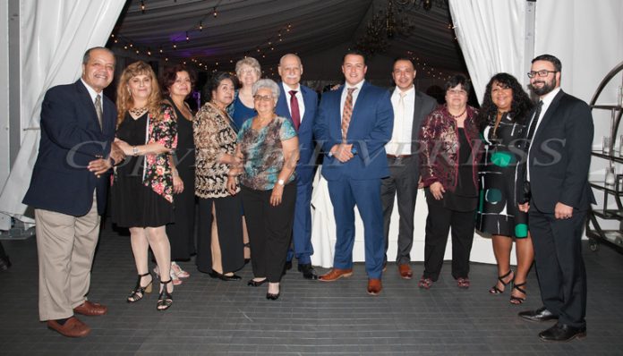 Latinos Unidos of the Hudson Valley Board Members with honorees during the organizations 20th Anniversary celebration and 15th Annual Hispanic Heritage Cultural Celebration on Friday, November 5, 2021. HUDSON VALLEY PRESS/ Chuck Stewart, Jr.