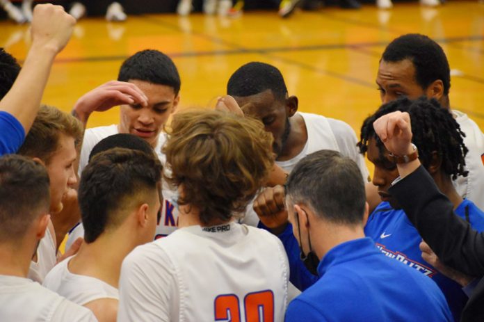 The State University of New York at New Paltz men’s basketball team got its first win of the season in its finale of the Hudson Valley Tournament.