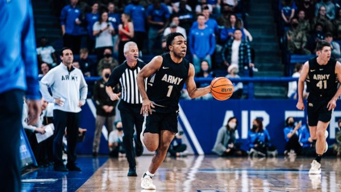 Jalen Rucker led the Black Knights in scoring with 17 points as Army was defeated in the Silver Star game by service academy rival Air Force.