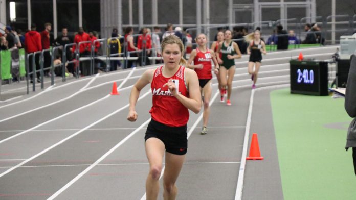 Marist Graduate student Hayley Collins earned an ECAC Championships qualifying mark in the 5,000-meter run.