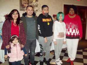 Last Monday night at New Windsor restaurant, La Casa Vincina, the Campoverde Family, consisting of parents Luis and Mabel along with children Fernando, Nicole and Isabella, was honored through the program Some One Special. For the past 20 years, Shirley Sutphin (far right of photo) has led the community-minded give back program, fulfilling the needs and wants of a local qualifying family.