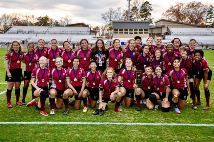 The Vassar women’s rugby team are the 2021 ACRA Division II National Champions.