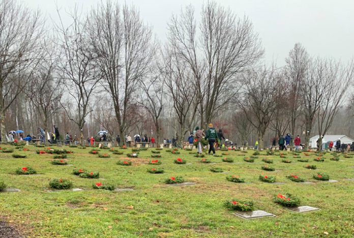 Orange County hosted a Wreaths Across America ceremony on Saturday, December 18th at the County’s Veterans Memorial Cemetery.