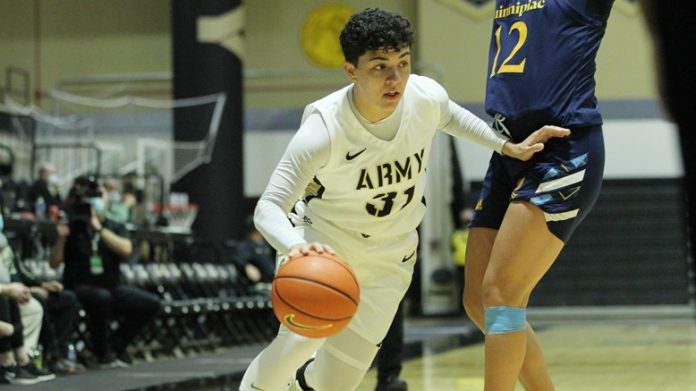 Alisa Fallon recorded a season-best 20 points for the Black Knights but it was not enough as Army West Point women’s basketball falls, 68-50, to Yale.