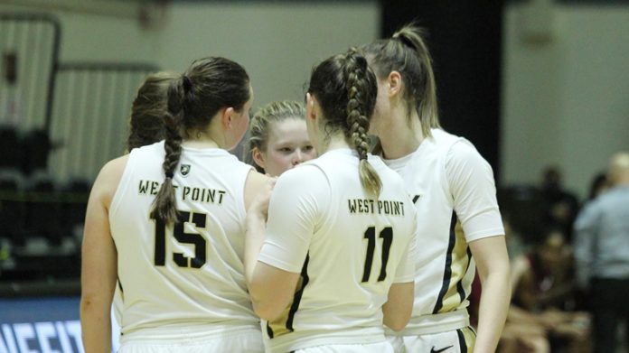 Army West Point Women’s Basketball’s (12-9, 6-5) four-game winning streak came to an end as the Black Knights fell 74-54 to Holy Cross (15-7, 9-3) on Saturday afternoon.