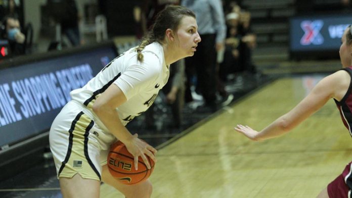 Army escaped with the 50-46 win over Lafayette on Saturday afternoon in Christl Arena.